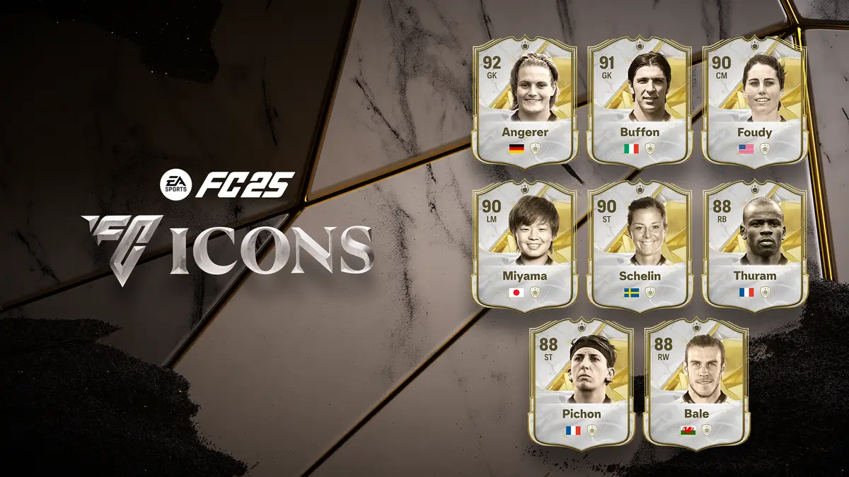 8 New Icons in FC 25